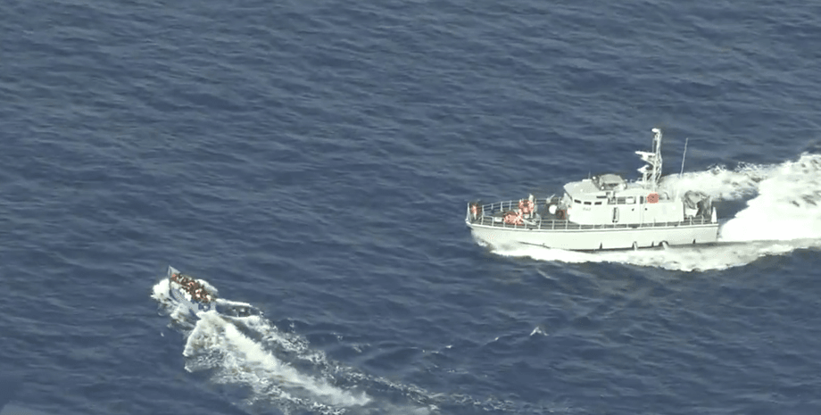 беженцы, море, береговая охрана, фото