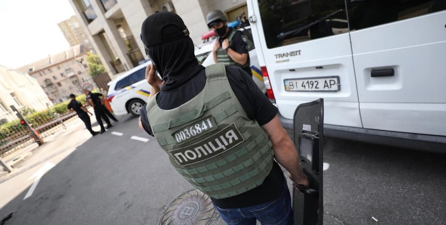 Полиция, стрельба в Киеве