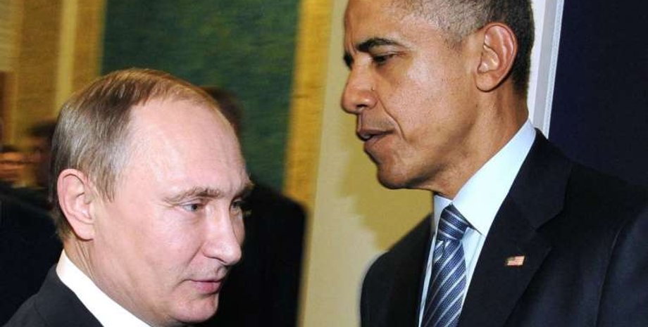 Барак Обама и Владимир Путин / Фото: straitstimes.com