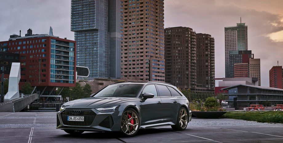 Новый Audi RS6 2023, Audi RS6 2023, Audi RS6, универсал Audi, Audi RS6 Performance