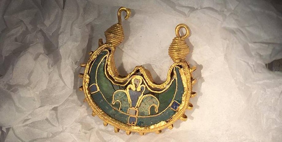 сережки, золото, вікінги, вікінги у Візантії, здобич вікінгів, вікінги Середземне море