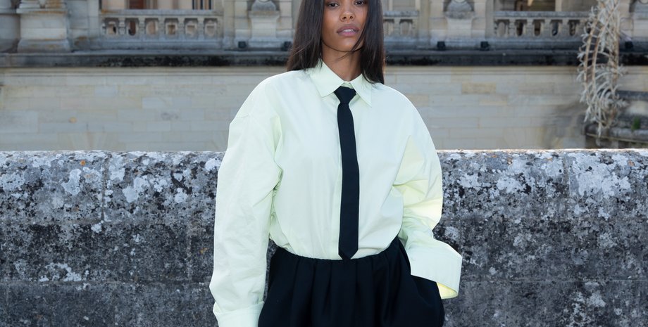 Тина Кунаки, неделя моды, Valentino