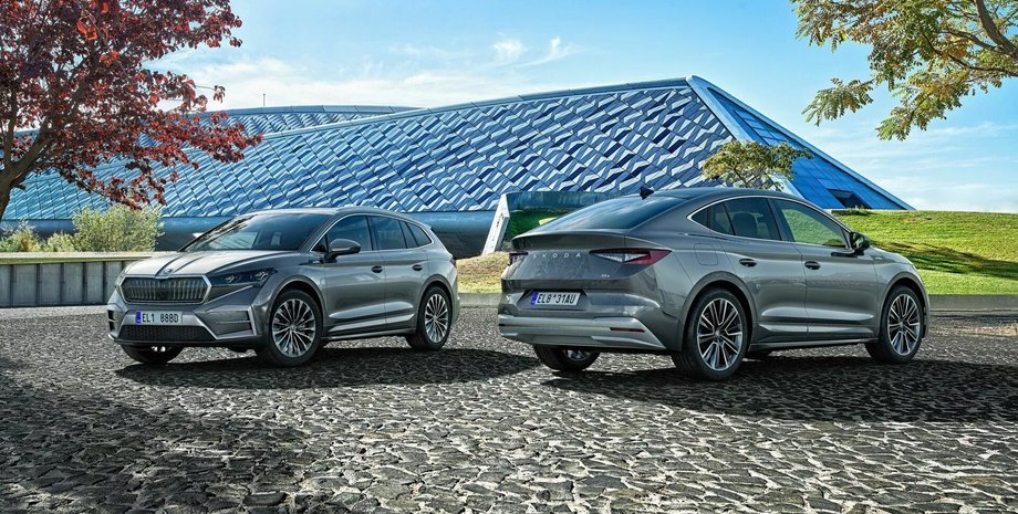 Skoda, Skoda Enyaq, Skoda Enyaq Laurin & Klement, Електрокросовери, Tesla, Tesla Model Y, Авто, Авто, Фото