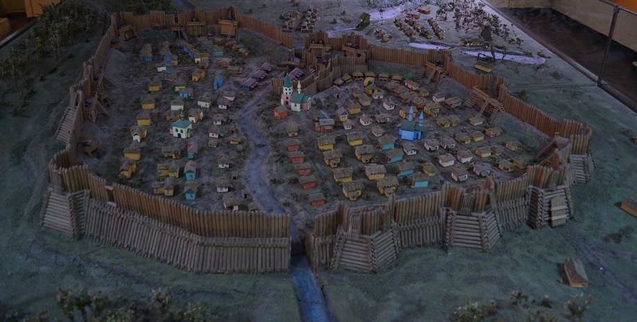 Макет Бахмута в краеведческом музее города / Фото: Дмитрий Пальчиков, Светлана Колодий