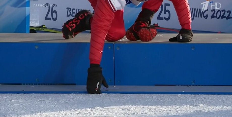 Олександр Большунов п'єдестал