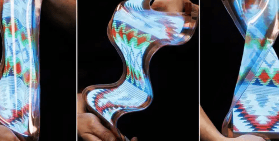 Гибкий дисплей LG