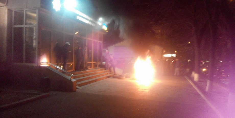 В Черкассах протестовали против нового полицейского руководства  / Фото: provce.ck.ua