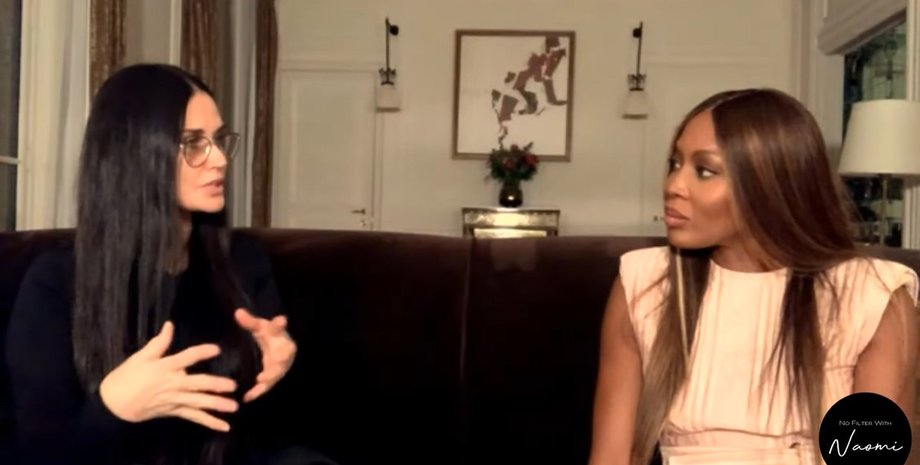 Демі Мур, Наомі Кемпбелл, платіческая хірургія, особа, інтерв&#39;ю