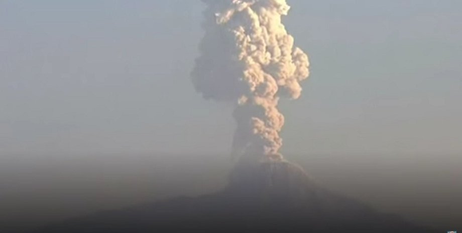 Вулкан Колима / Фото: YouTube