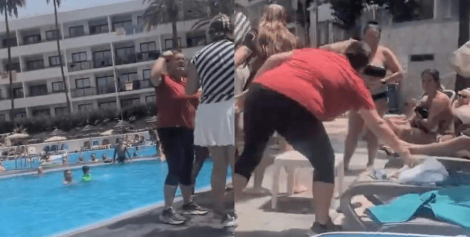 Жінка почала кричати на туристів, які зайняли її лежак