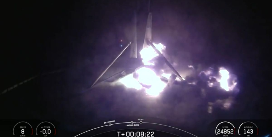 The Falcon 9 SpaceX rocket launcher has set a new re-use record, but it may have...