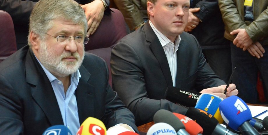 Игорь Коломойский и Святослав Олейник / Фото:dnr-news.com/