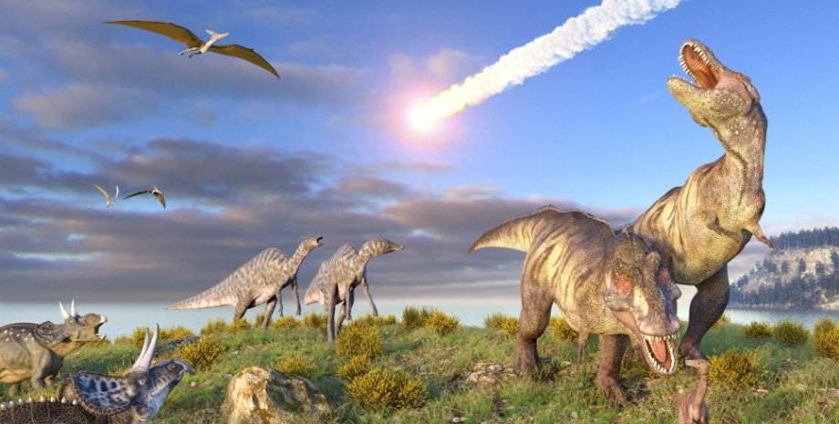 астероїд, динозаври