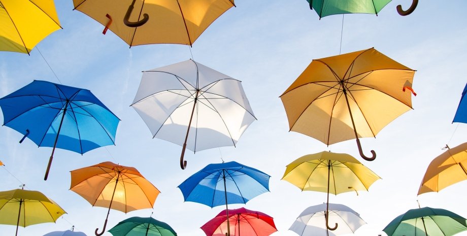 парасолька, дощ, сонце, види парасольок, колір парасольки