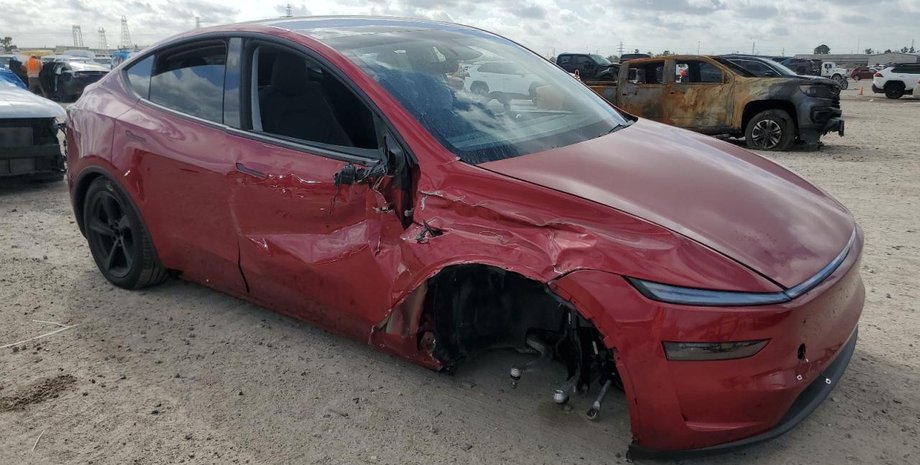 биток тесла, Tesla Model Y Juniper, Tesla Model Y, новая Tesla Model Y, электромобиль Tesla, электромобиль Tesla