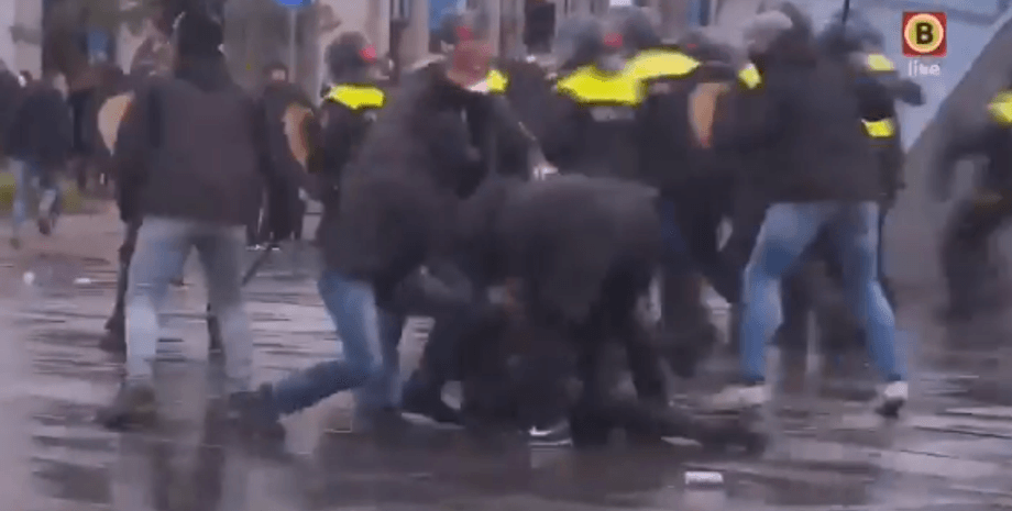 эйндховен, нидерланды, драки, протесты