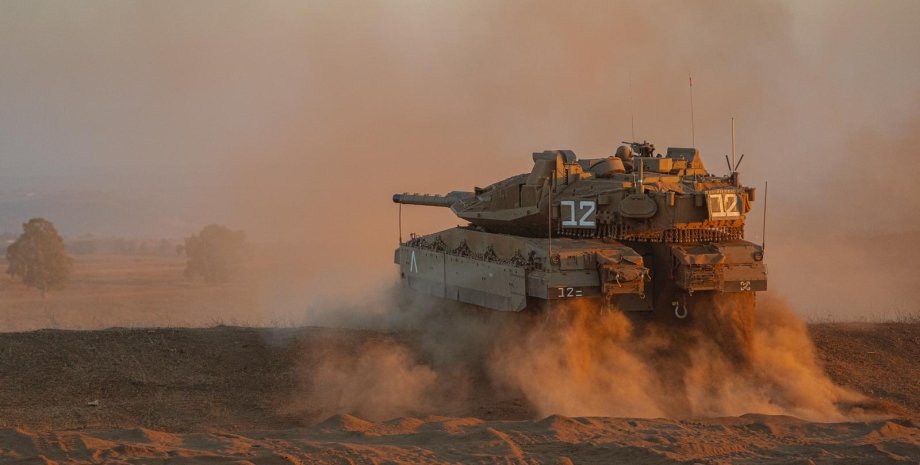 війна в Ізраїлі, меркава, танк меркава, бойові дії в Ізраїлі