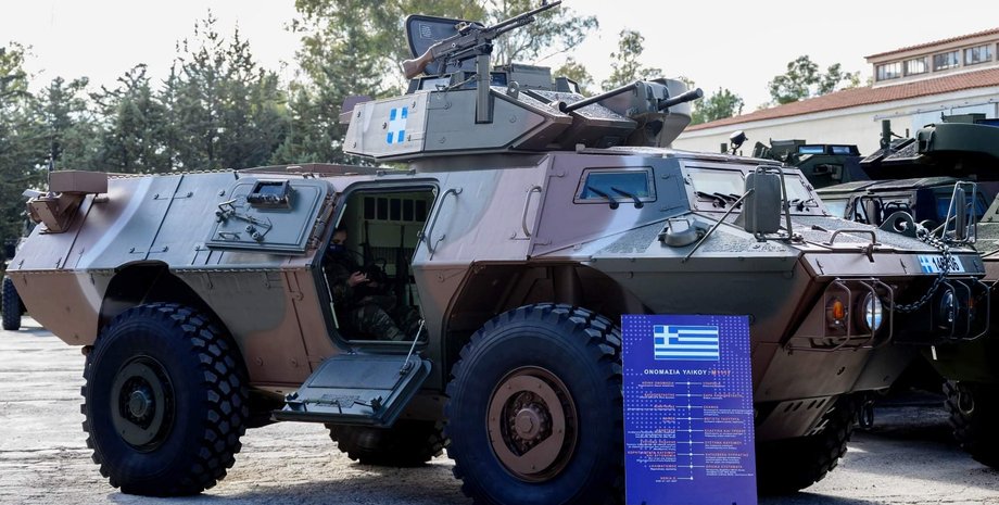 броневик М1117, БТР М1117, Броневик М1117 Guardian, греческое вооружение, армия Греции,