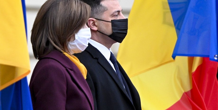 Зеленский, владимир зеленский, санду, майя санду, молдова