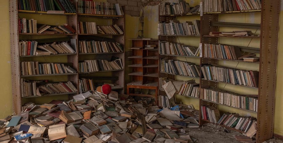 Разрушенный дом культуры в селе Посад-Покровское