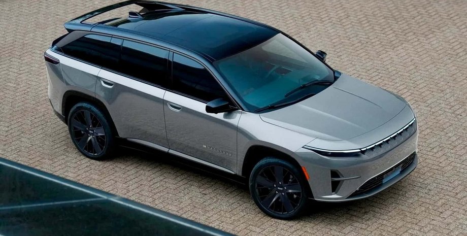 Новый Jeep Wagoneer S, Jeep Wagoneer S, Новый Jeep Wagoneer, Jeep Wagoneer, электромобиль Jeep, кроссовер Jeep