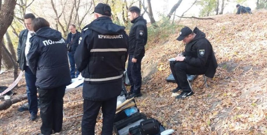 Полиция на месте преступления Фото: Нацполиция