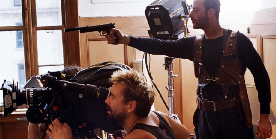 Люк Бессон, съемочная площадка, Леон киллер