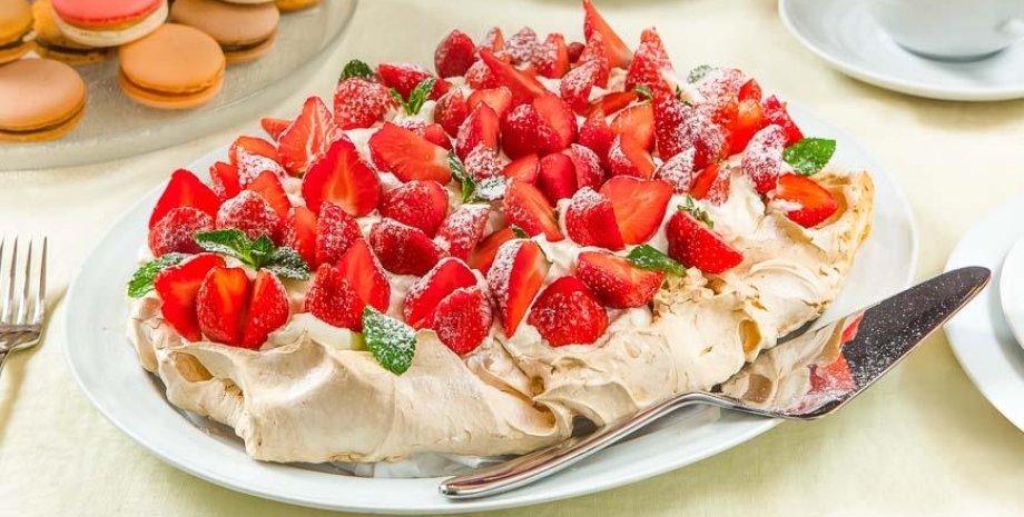 Торт Павлова Торт Павлова, белковый торт, торт с безе, торт павлова рецепт