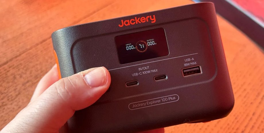 Jackery Explorer 100 Plus, зарядная станция, фото