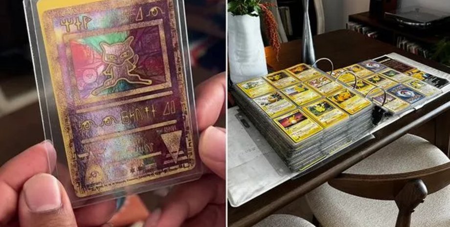 Карточка с покемоном, коллекция, дорогая коллекция, ценные вещи, редкие карточки, необычное хобби,