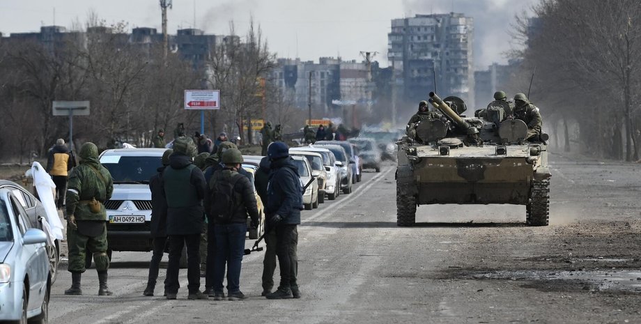 маріуполь війна, військові Росії маріуполь, окупація маріуполь