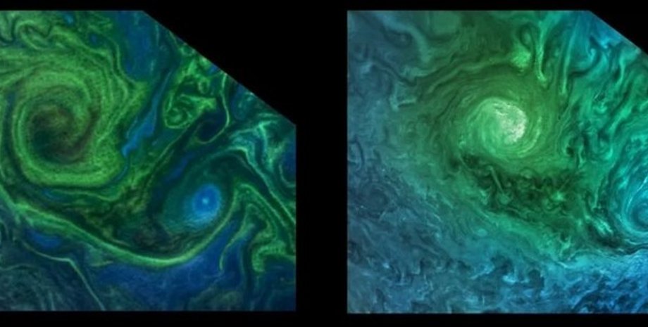 Циклони, Юпітер