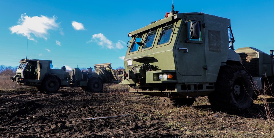 разминирование, hydrema 910 mcv, hydrema