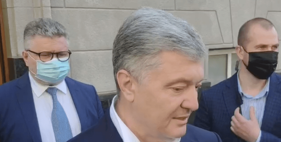 Петр Порошенко, допрос порошенко в сбу, порошенко после допроса