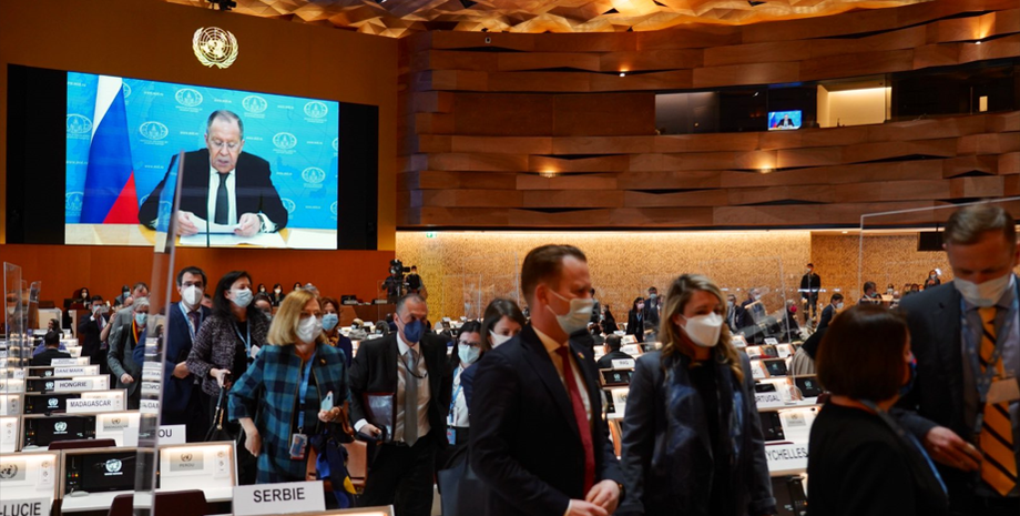 Совета ООН по правам человека , война в Украине, Сергей Лавров, Россия напала на Украину