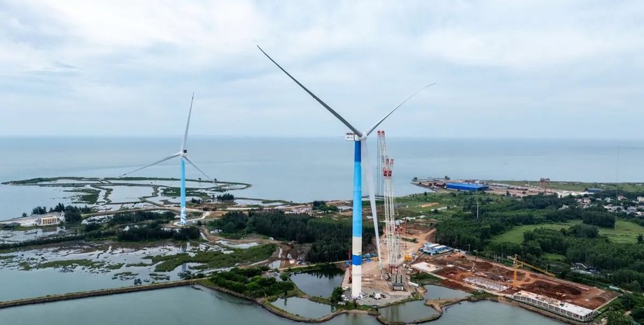 Турбина, MySE18.X, Mingyang, ветрогенератор, Китай, фото