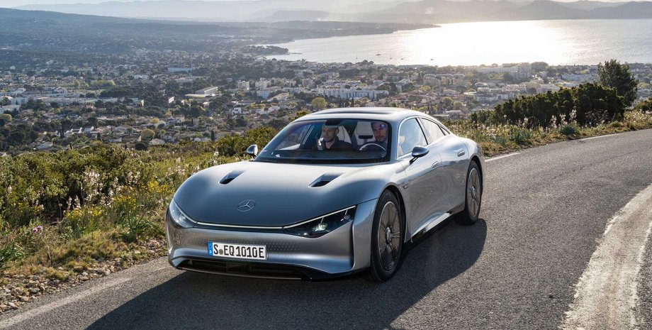 Mercedes-Benz Vision EQXX, новый Mercedes-Benz Vision EQXX, электромобиль Mercedes-Benz, запас хода электромобиля