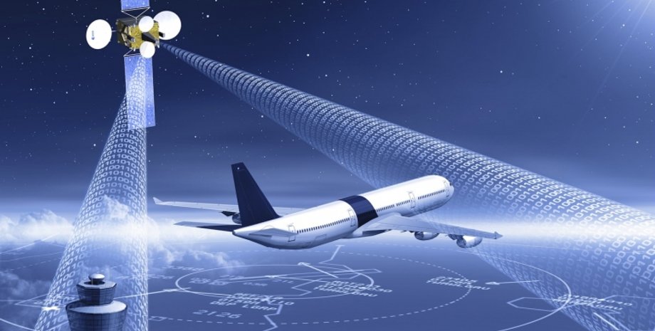 Схема работы системы Inmarsat