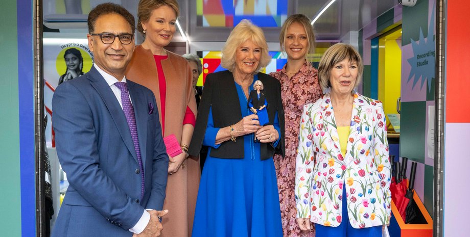 королева Камилла, жена Чарльза ІІІ, гости  WOW Girls Festival