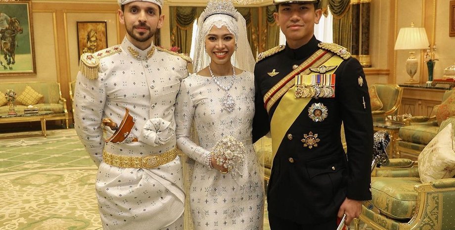 бруней, свадьба, принцесса, принцесса фадзилла, принц абдул матин