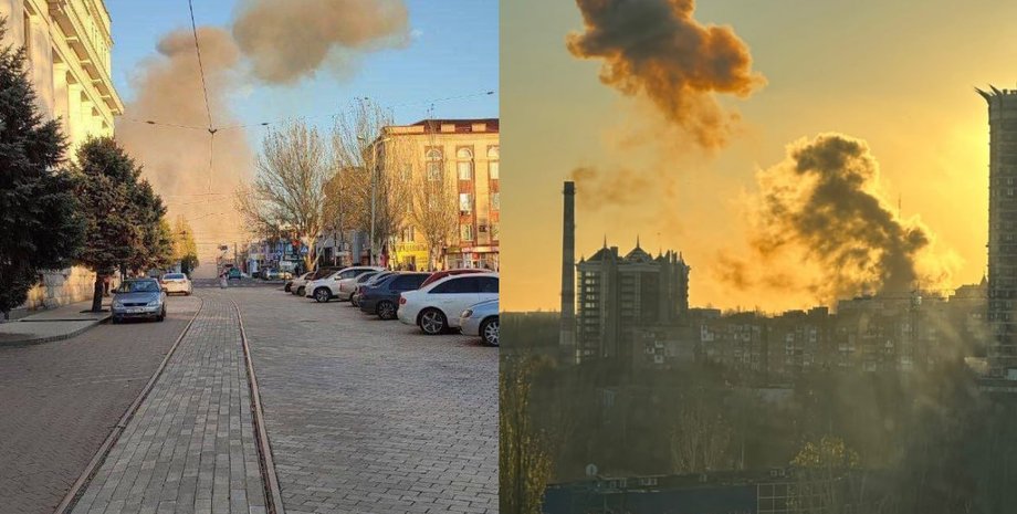 новости донецка, взрыв в донецке, ракетная атака донецк, работа ппо донецк