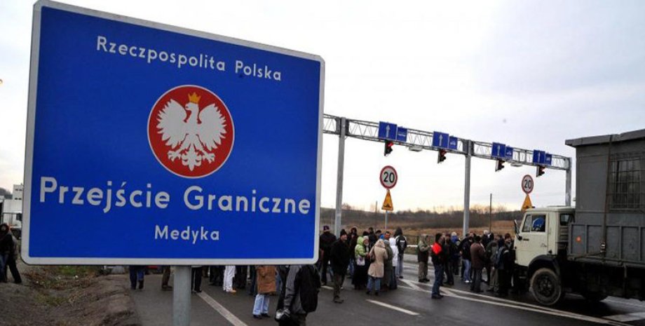 Польские фермеры блокируют границу