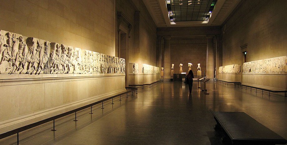 Экспозиция собрания Элгина в Британском музее: Фото: commons.wikimedia.org