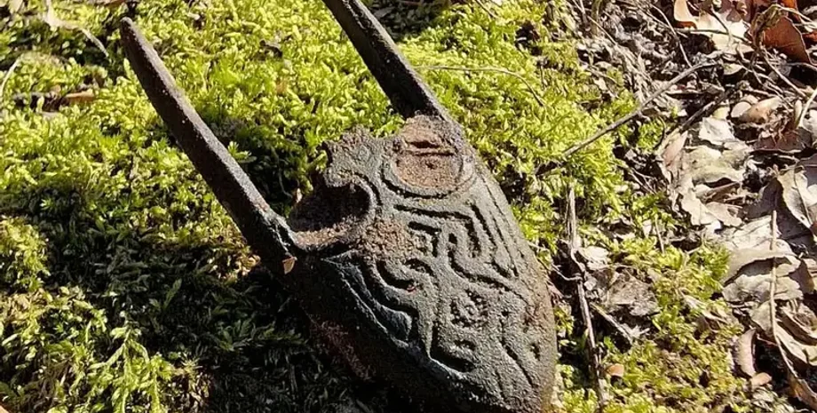 бутероль, піхви, меч, знахідка, артефакт, металошукач