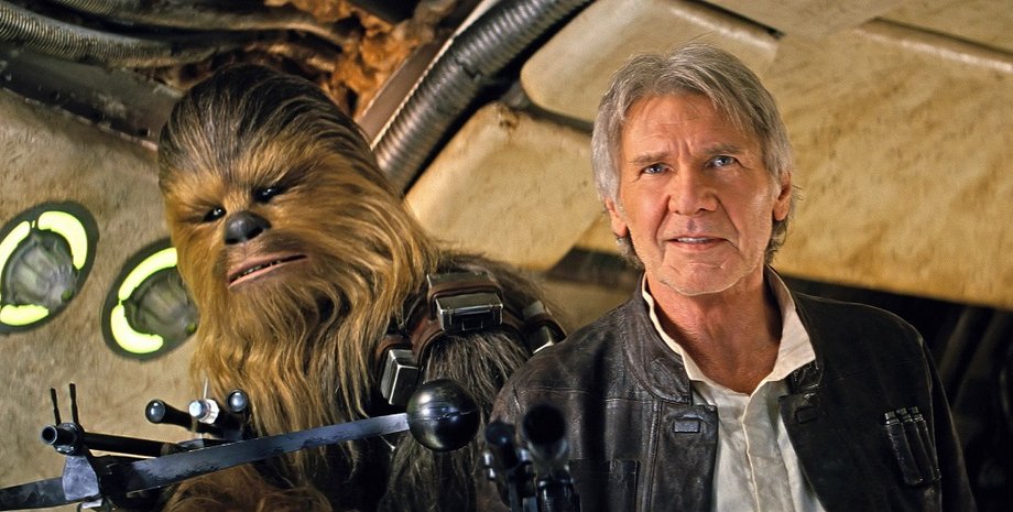 Кадр из фильма "Звездные войны: Пробуждение силы"