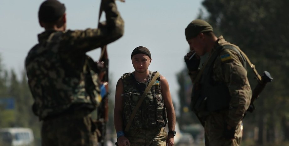 Силы АТО в Донбассе / Фото: Getty Images