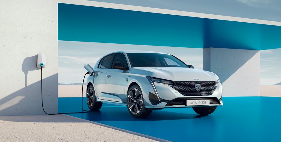 Peugeot e-308, самые эффективные электромобили, энергопотребление электромобилей, Tesla Model 3