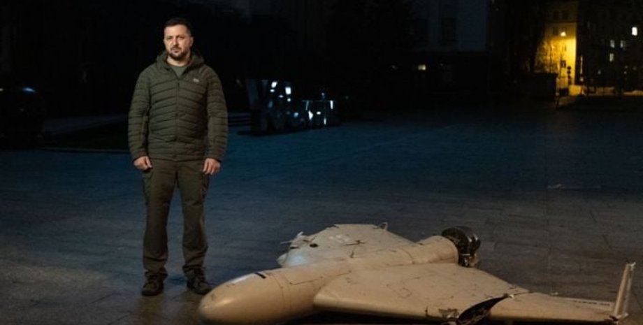 Владимир Зеленский, шахед