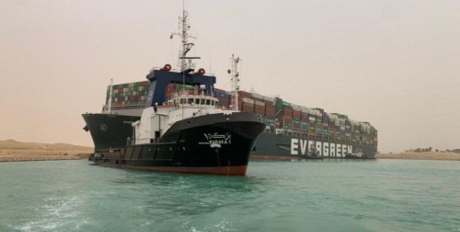 Суэцкий канал, Антонов, Корабли, Грузы, Самолеты, Мрия, Руслан