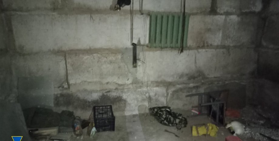 Приміщення тортур в Святогірську